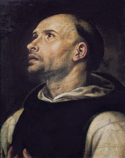 Portrait of a Monk by Spanish School